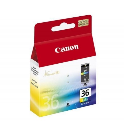 Canon CLI-36 Col ink cartridge 1 pc(s) Original Standard Yield Cyan, Magenta, Yellow