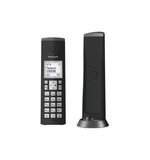 Panasonic KX-TGK210JTB téléphone Téléphone DECT Identification de l'appelant Noir