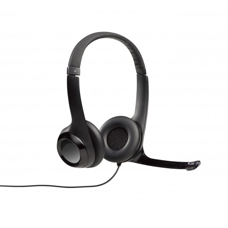 Logitech H390 USB Computer Headset Son numérique amélioré et commandes intégrées