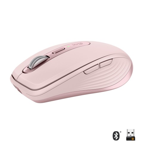 Logitech MX Anywhere 3 mouse Mano destra Wireless a RF + Bluetooth 4000 DPI