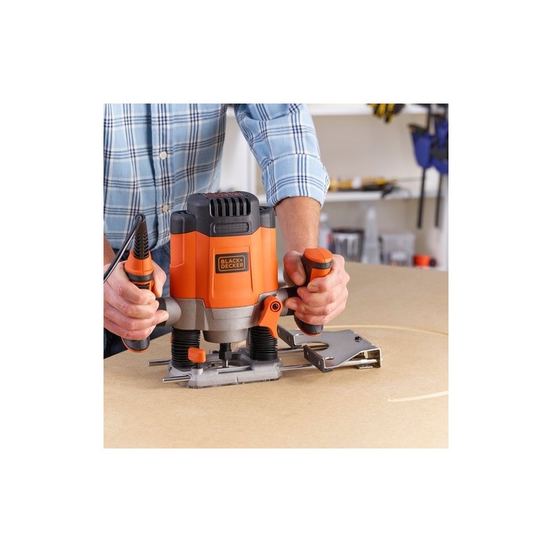 Black & Decker KW1200EKA-QS Fliesenfräse 1200 W