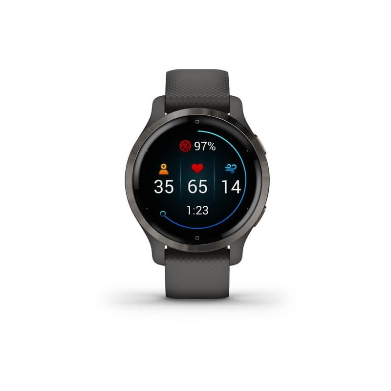 Garmin Venu 2S 2,79 cm (1.1") 40 mm AMOLED Grafite GPS (satellitare)