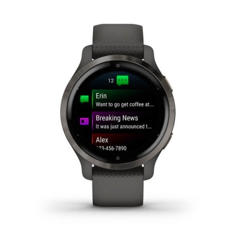 Garmin Venu 2S 2,79 cm (1.1") 40 mm AMOLED Grafite GPS (satellitare)