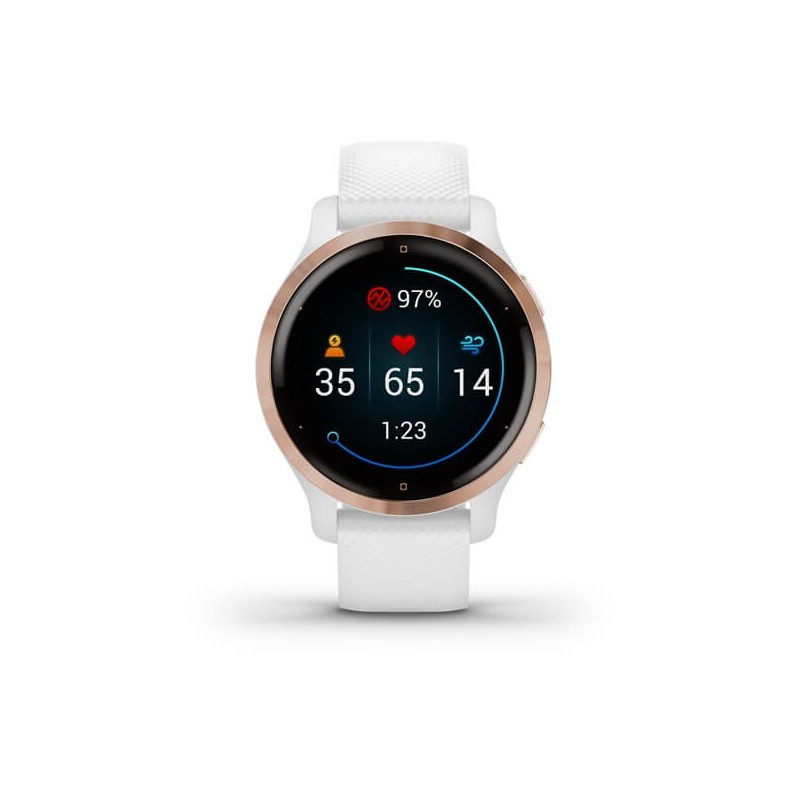 Garmin Venu 2S 2,79 cm (1.1") 40 mm AMOLED Or rose GPS (satellite)