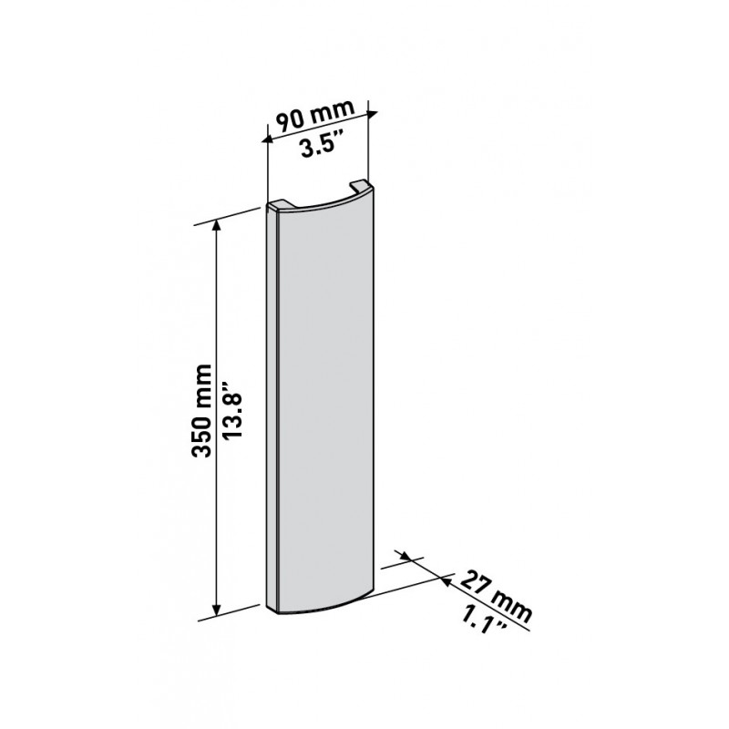 Meliconi 480519 Kabelrinnensystem 0,35 m Kunststoff