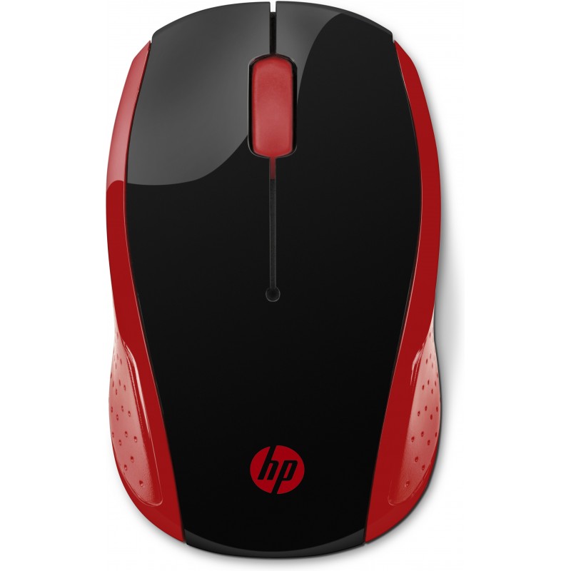 HP 200 ratón Ambidextro RF inalámbrico Óptico 1000 DPI