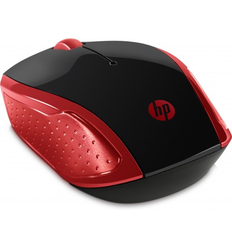 HP 200 ratón Ambidextro RF inalámbrico Óptico 1000 DPI