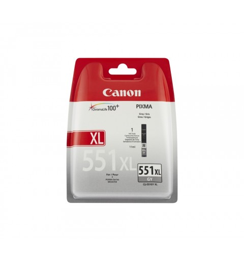 Canon CLI-551XL GY w sec cartuccia d'inchiostro 1 pz Originale Resa elevata (XL) Grigio