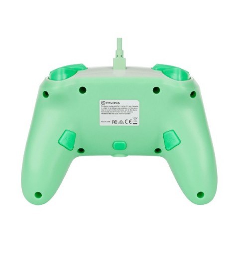 PowerA Enhanced Wired Azul, Verde, Turquesa USB Gamepad Nintendo Switch