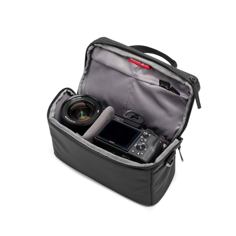 Manfrotto MB MA3-SB-M estuche para cámara fotográfica Cubierta de hombro Negro