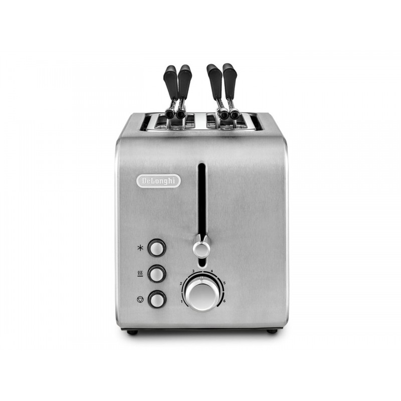 De’Longhi CTX 2203 Toaster 2 Scheibe(n) 550 W Silber