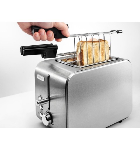 De’Longhi CTX 2203 toaster 2 slice(s) 550 W Silver