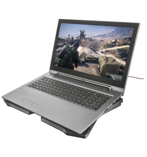 Trust GXT 278 base di raffreddamento per notebook 43,9 cm (17.3") Nero