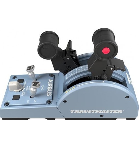 Thrustmaster TCA Quadrant Airbus Edition Noir, Bleu simulation de vol PC