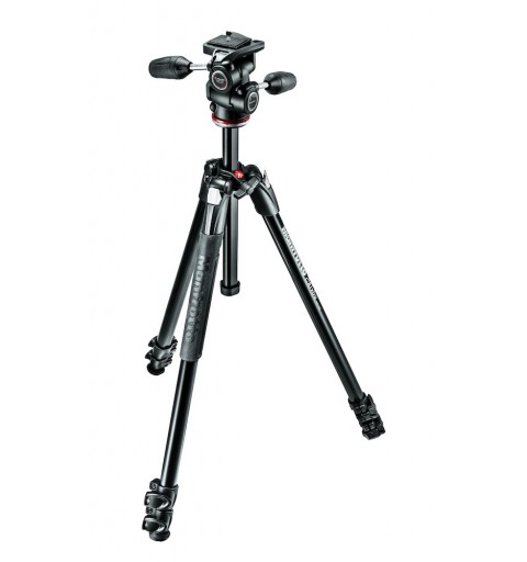 Manfrotto MK290XTA3-3W Stativ Digitale Film Kameras 3 Bein(e) Schwarz