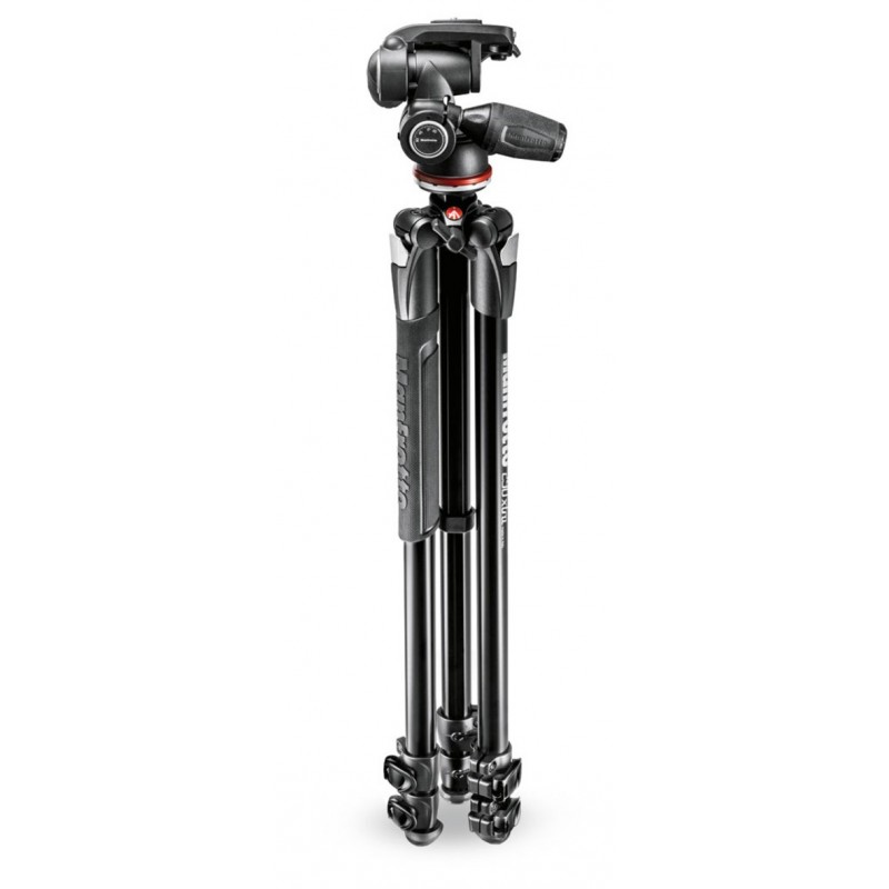 Manfrotto MK290XTA3-3W trépied Caméras numériques 3 pieds Noir