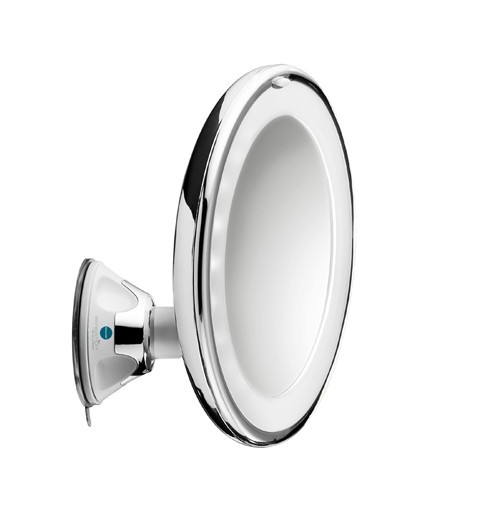 Macom 224 makeup mirror Chrome, White