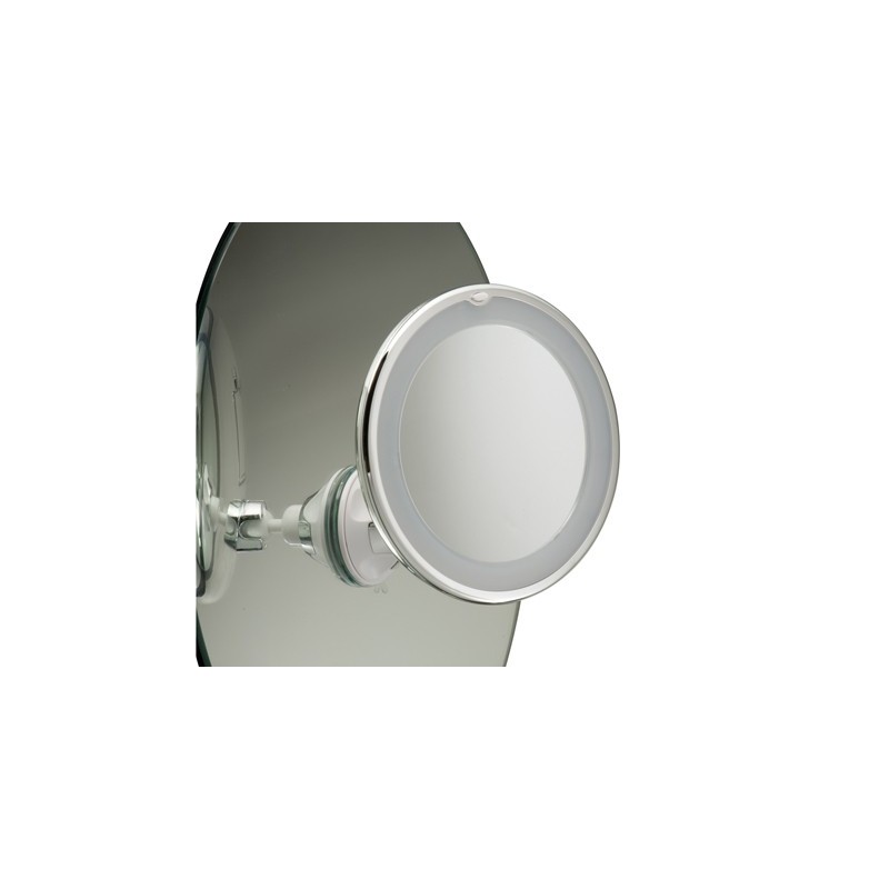 Macom 224 makeup mirror Chrome, White