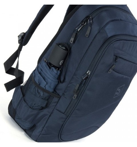 Tucano Lato maletines para portátil 43,2 cm (17") Funda tipo mochila Azul