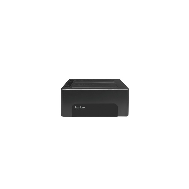 LogiLink QP0029 Speicherlaufwerk-Docking-Station USB 3.2 Gen 1 (3.1 Gen 1) Type-B Schwarz