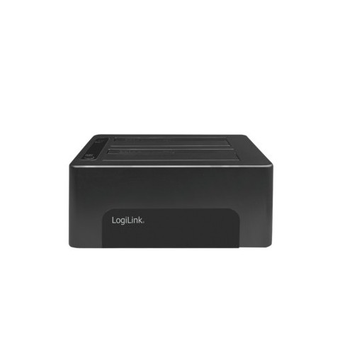 LogiLink QP0029 Speicherlaufwerk-Docking-Station USB 3.2 Gen 1 (3.1 Gen 1) Type-B Schwarz