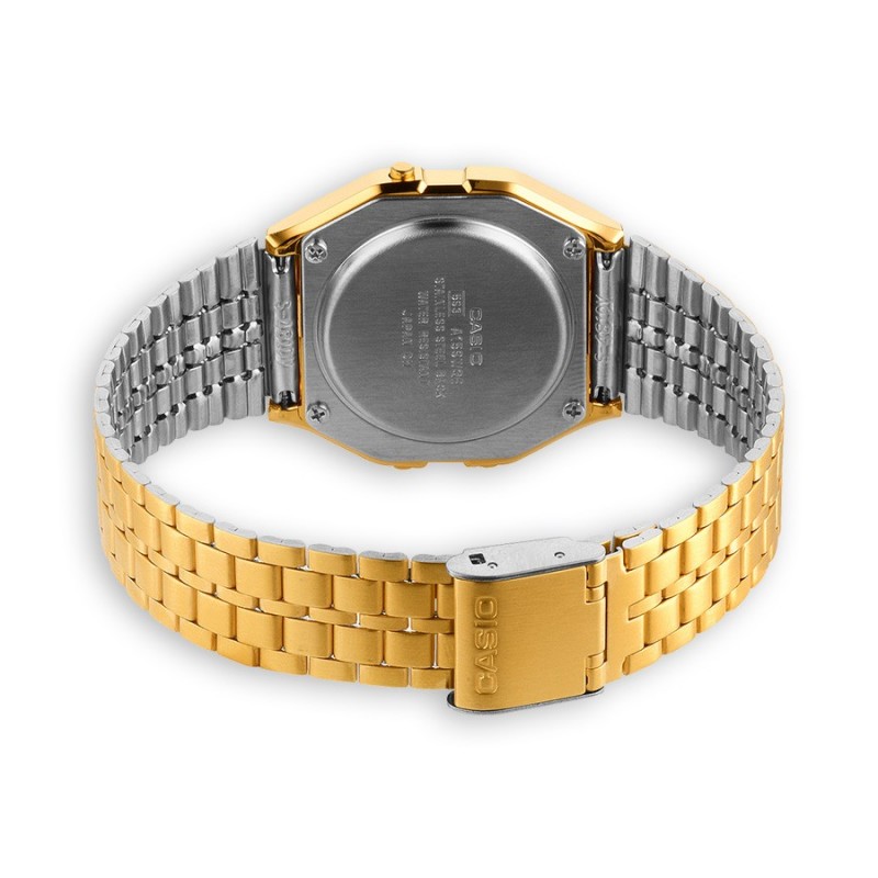 Casio A159WGEA-1EF orologio Orologio da polso Oro, Argento