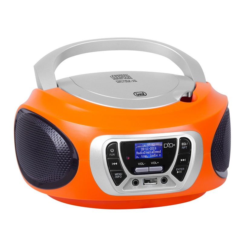 Trevi CMP 510 DAB Numérique Orange