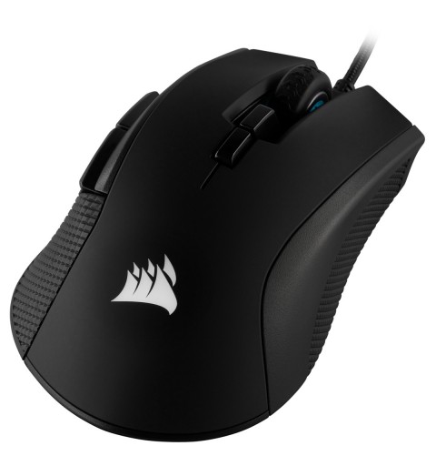 Corsair IRONCLAW RGB mouse Mano destra USB tipo A 18000 DPI