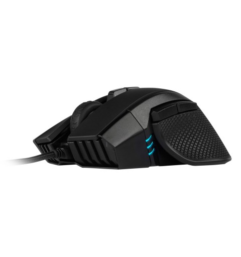 Corsair IRONCLAW RGB mouse Mano destra USB tipo A 18000 DPI