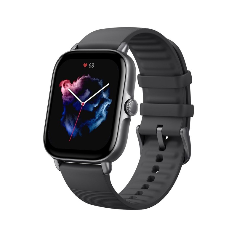 Amazfit GTS 3 4.45 cm (1.75") 42 mm AMOLED Graphite GPS (satellite)