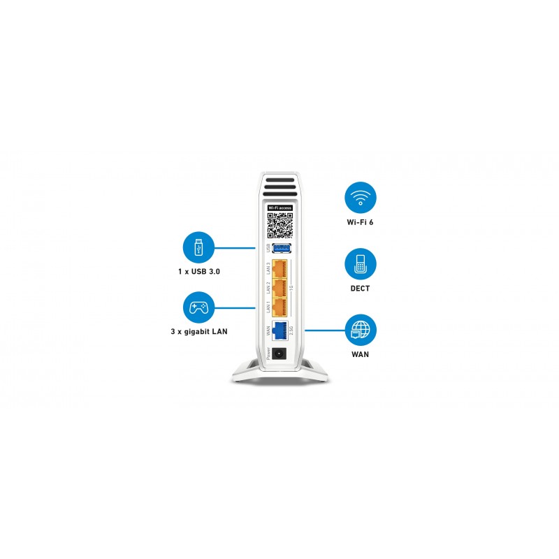 AVM FRITZ!Box WLAN 4060 WLAN-Router 6000 Mbit s Blanco