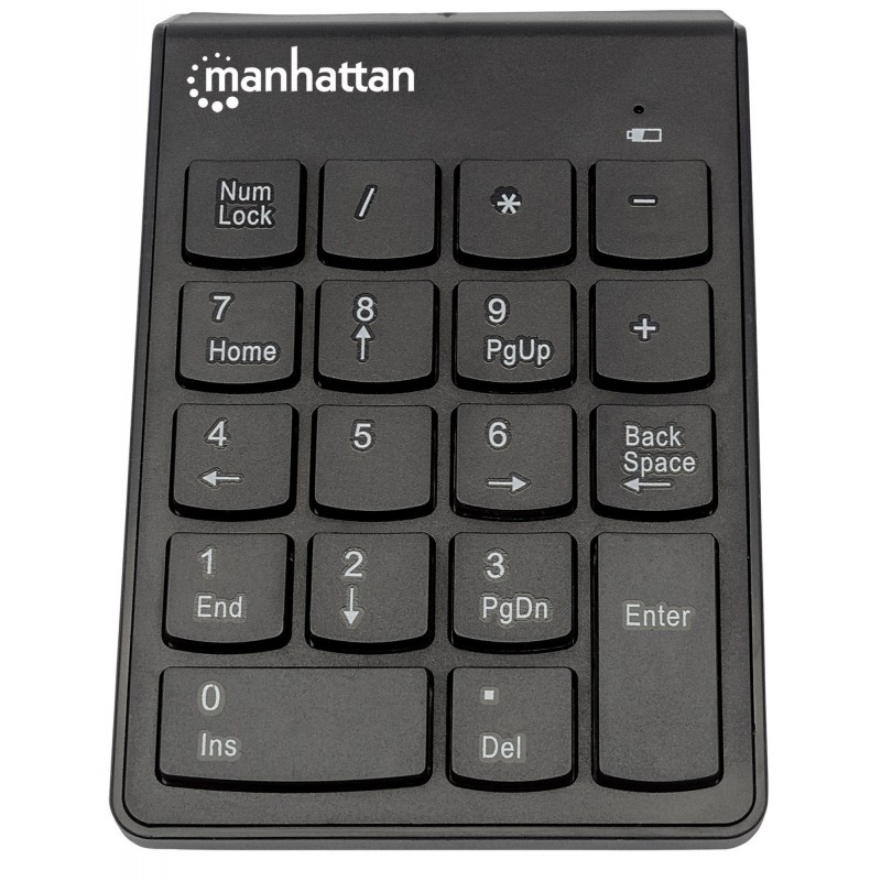 Manhattan 178846 clavier numérique PC portable de bureau RF sans fil Noir