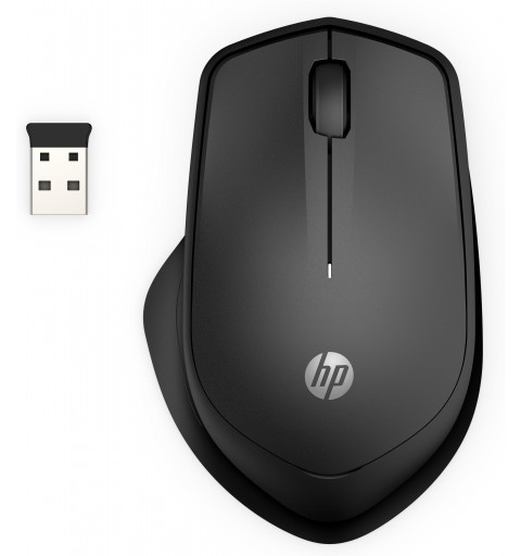 HP Silent 280M mouse Mano destra RF Wireless Ottico