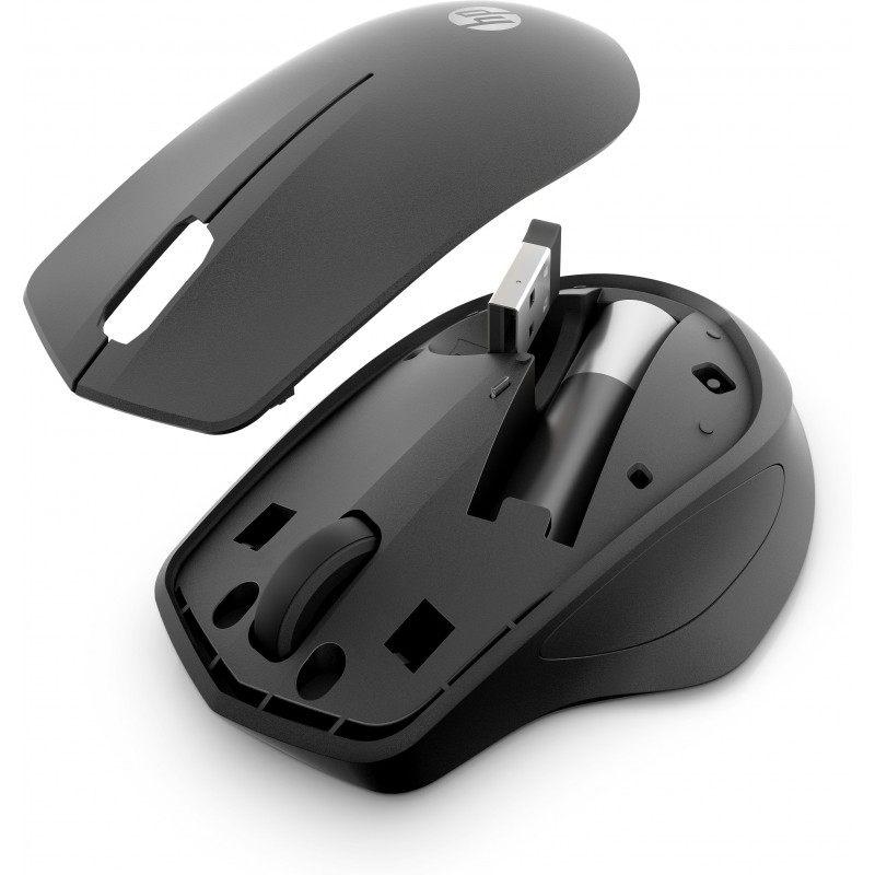 HP Silent 280M mouse Mano destra RF Wireless Ottico