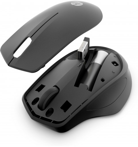 HP Silent 280M mouse Mano destra RF Wireless Ottico