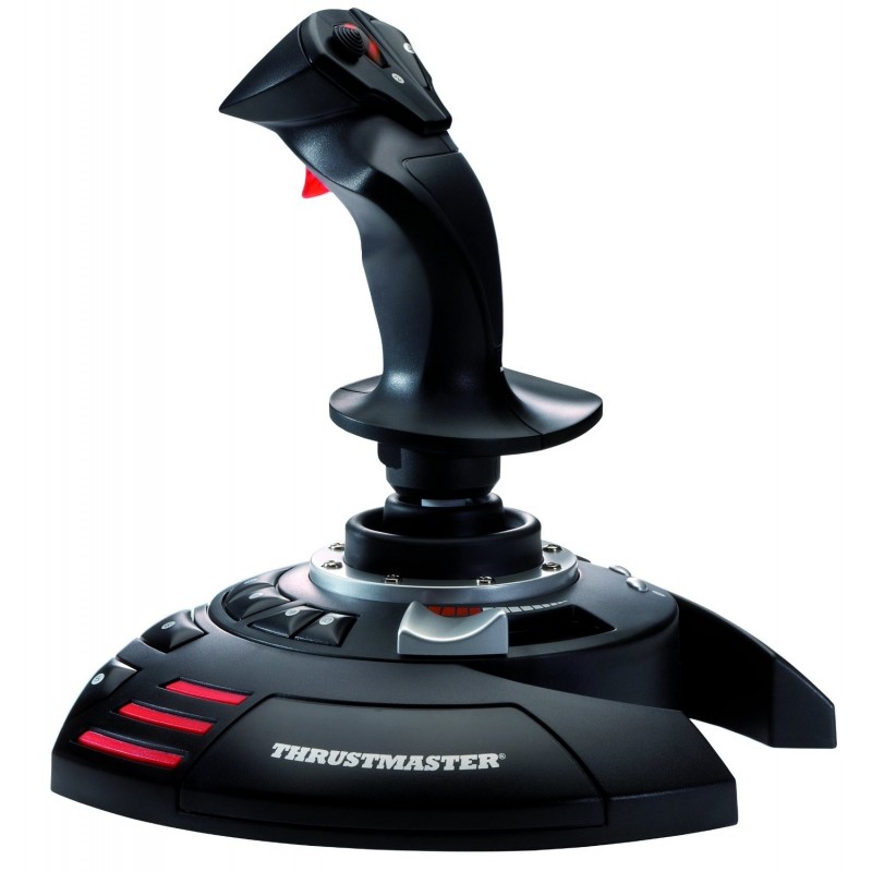 Thrustmaster T.Flight Stick X Nero, Rosso, Argento USB Joystick Analogico PC, Playstation 3