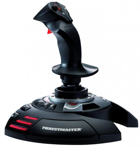 Thrustmaster T.Flight Stick X Negro, Rojo, Plata USB Palanca de mando Analógico PC, Playstation 3