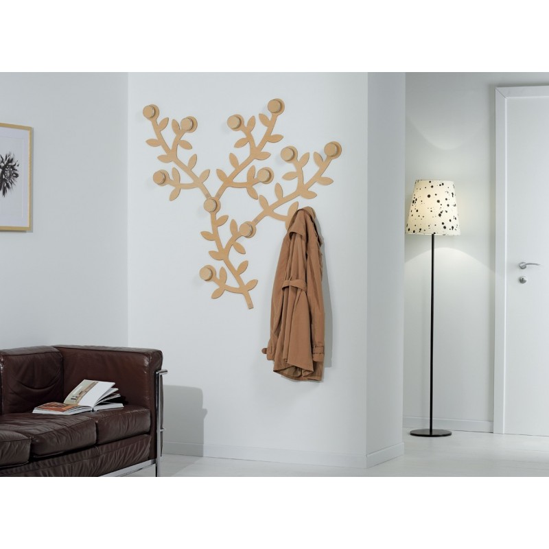 Foppapedretti Appendialbero coat rack Wall-mounted 3 hook(s) Wood