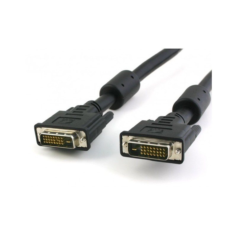 Techly Dual Link DVI Digital (DVI-D) with Ferrite 15 m ICOC DVI-8115F