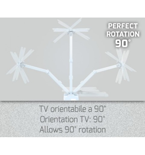 Meliconi 200SDRW 101,6 cm (40") Bianco