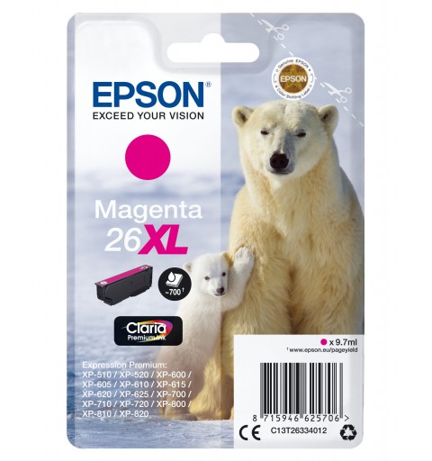 Epson Polar bear Cartouche "Ours Polaire" - Encre Claria Premium M (XL)