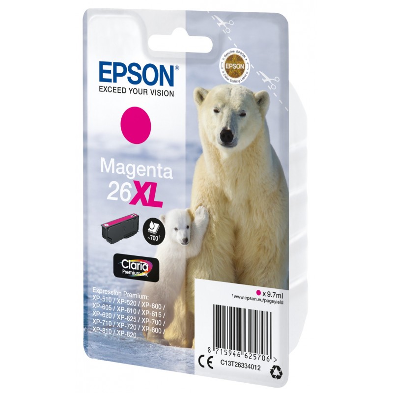 Epson Polar bear Cartouche "Ours Polaire" - Encre Claria Premium M (XL)