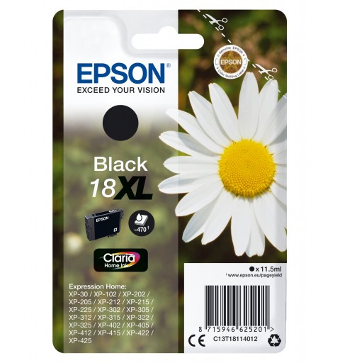 Epson Daisy Cartouche "Pâquerette" 18XL - Encre Claria Home N