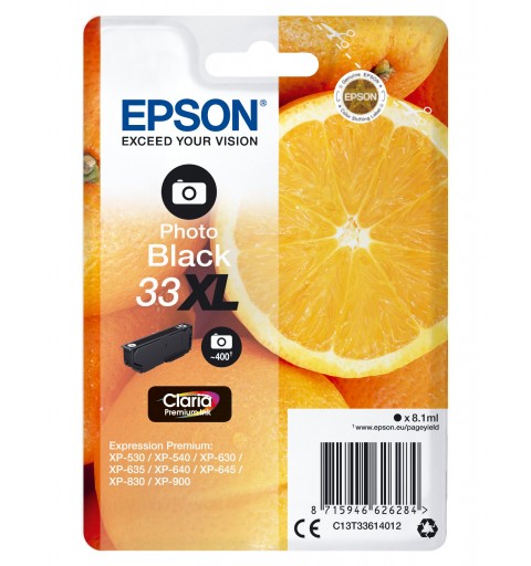 Epson Oranges Cartouche " " - Encre Claria Premium N Photo (XL)