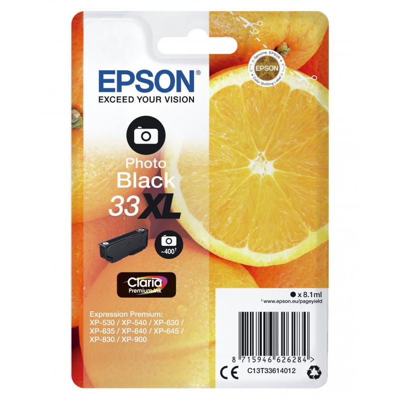 Epson Oranges Cartouche " " - Encre Claria Premium N Photo (XL)