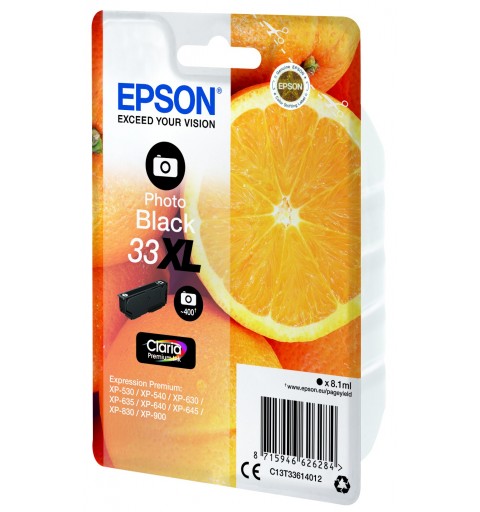 Epson Oranges Cartouche " " - Encre Claria Premium N Photo (XL)