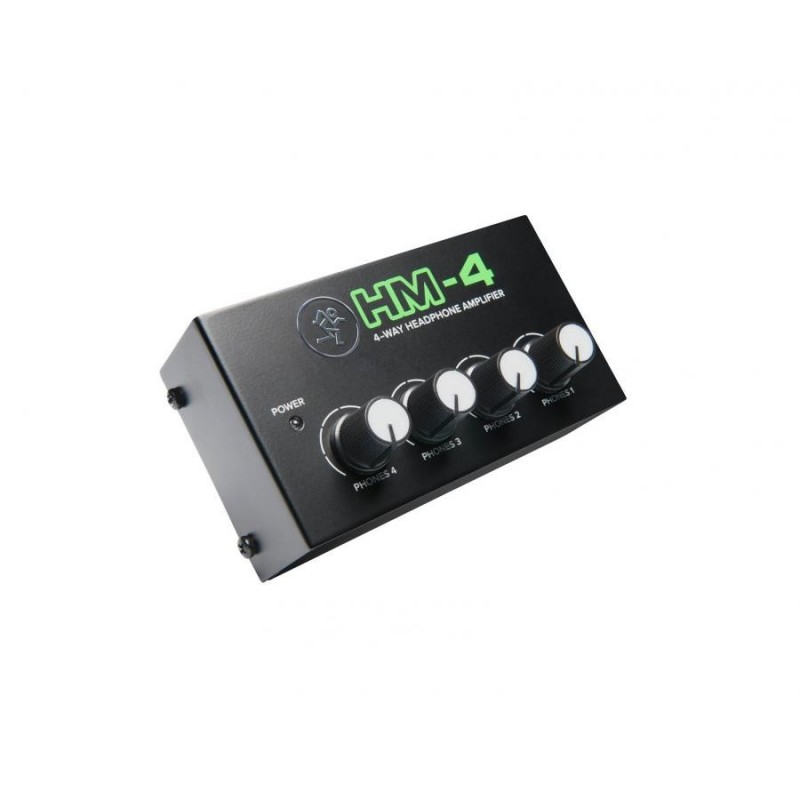 Mackie HM-4 headphone amplifier Black