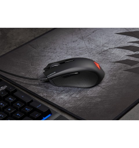 Corsair Harpoon RGB Pro Maus rechts USB Typ-A Optisch 12000 DPI