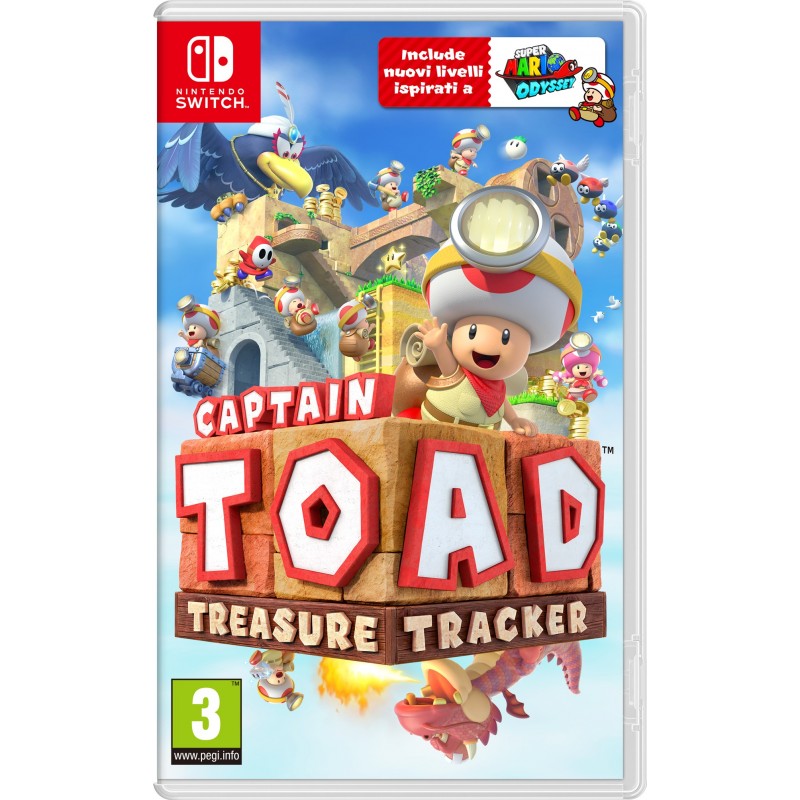 Nintendo Switch Captain Toad Treasure Tracker Standard Italien Nintendo Switch