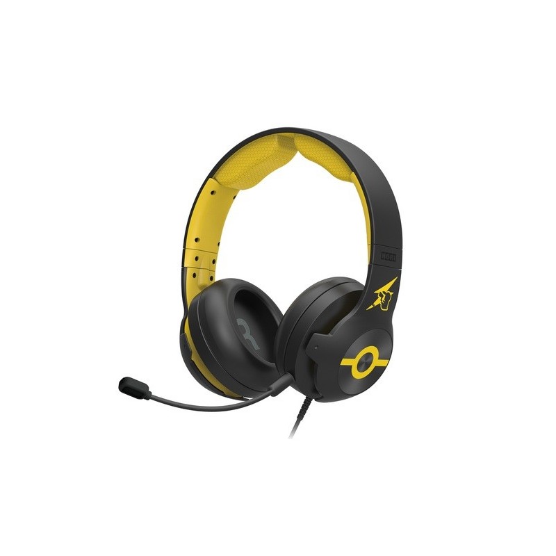 Hori Pikachu Cool Headset Wired Head-band Gaming Black, Yellow